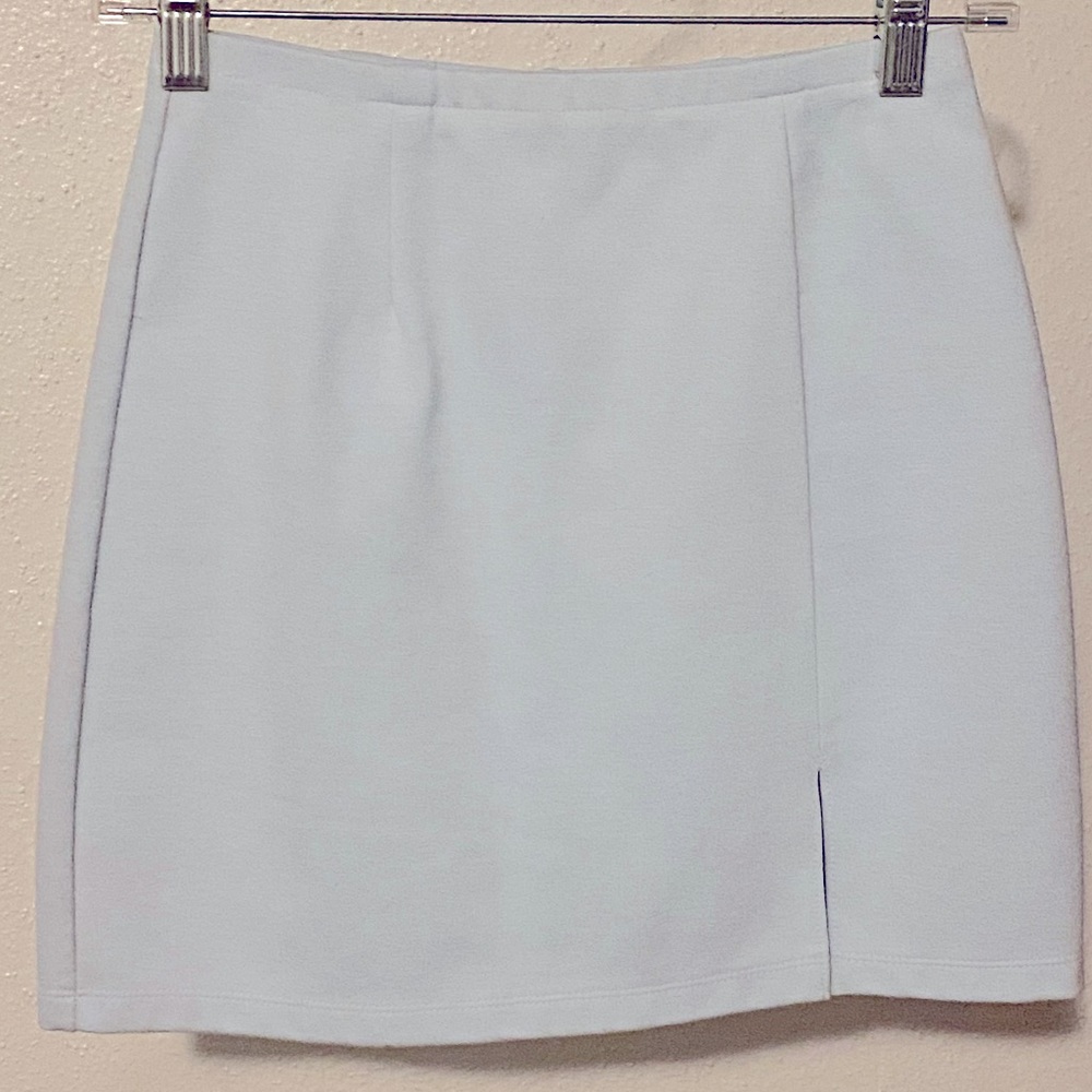 Light Blue Mini Skirt XS